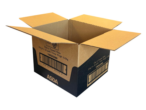 New Printed Strong Single Wall Box - 258mm x 234mm x 198mm