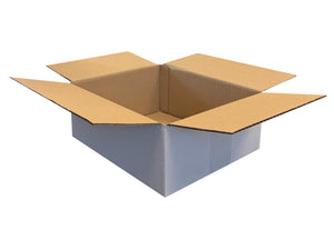 New Plain Strong Single Wall Box - 250mm x 205mm x 100mm