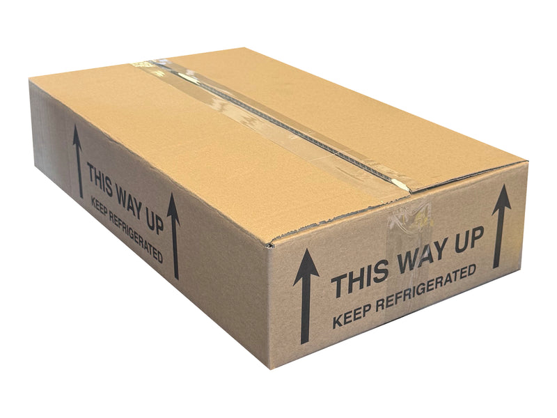 New Printed Strong Single Wall Box - 496mm x 275mm x 100mm