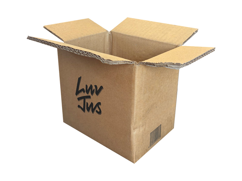 A double wall box measuring 162mm x 109mm x 136mm