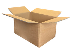 A 360mm x 250mm x 195mm, strong double wall cardboard box