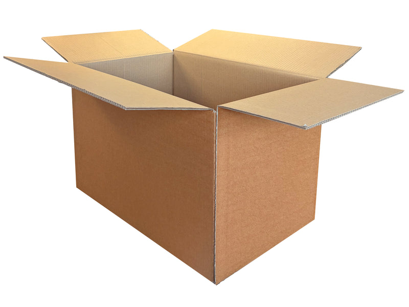 A 580mm x 380mm x 350mm box, with a plain exterior