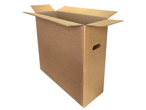 A double wall, tall and narrow box