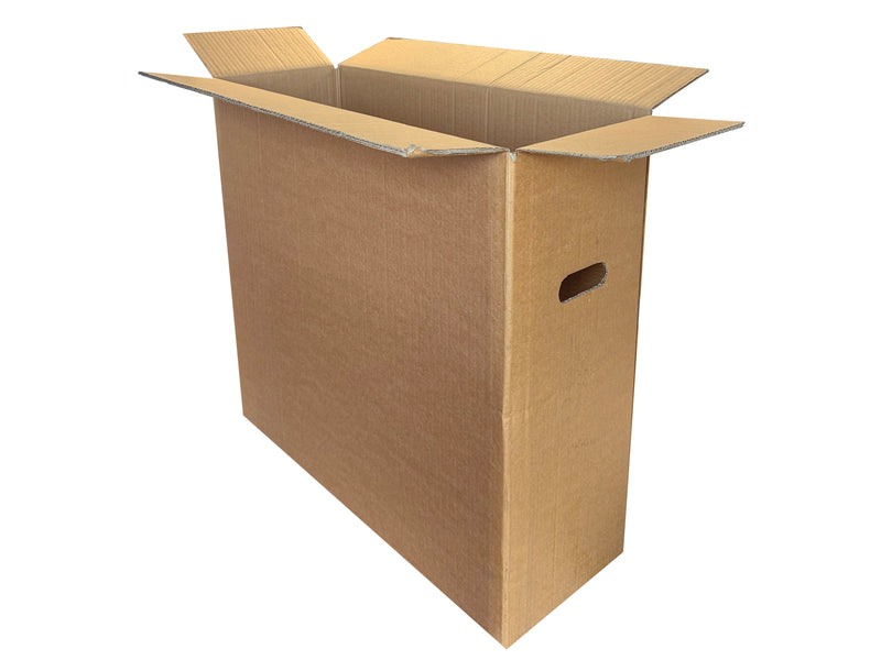 A double wall, tall and narrow box
