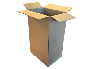 New Plain Strong Single Wall Box - 254mm x 172mm x 430mm