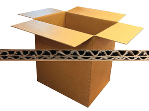 Used Plain Strong Double Wall Box - 790mm x 690mm x 840mm