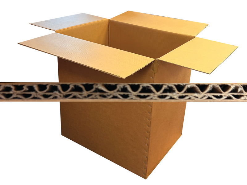 Used Plain Strong Double Wall Box - 790mm x 690mm x 840mm