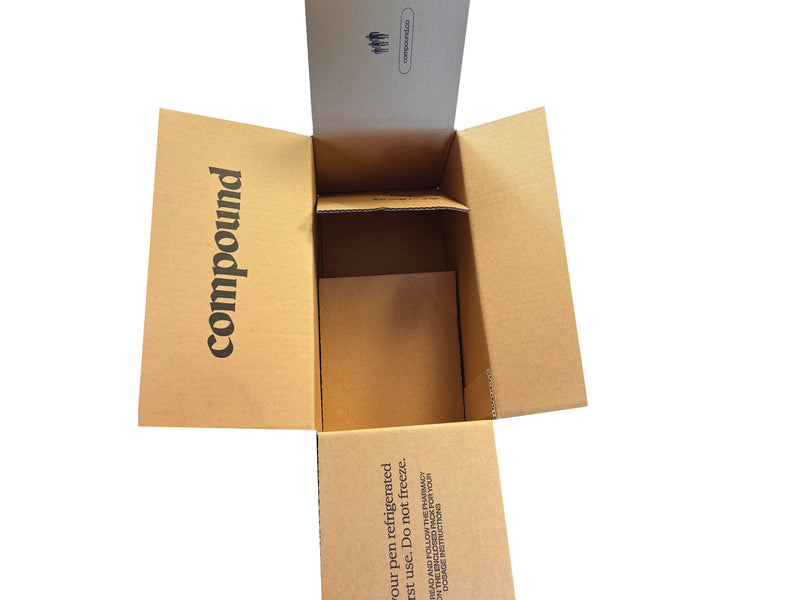 New Printed Strong Single Wall Box - 315mm x 180mm x 113mm