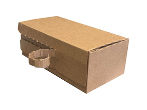 New Plain Single Wall Box - 215mm x 115mm x 76mm