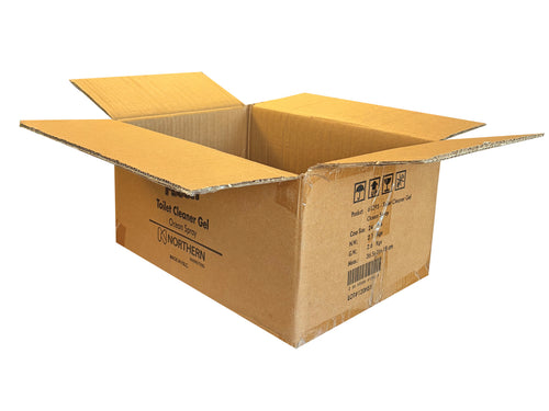 Used Printed Strong Double Wall Box - 370mm x 265mm x 175mm