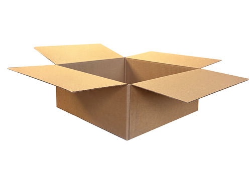 New Plain Strong Single Wall Box - 410mm x 385mm x 163mm
