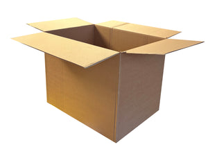 A 412mm x 292mm x 300mm made from a strong single wall board