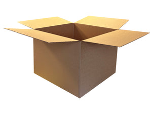 A plain box measuring 500mm x 500mm x 350mm