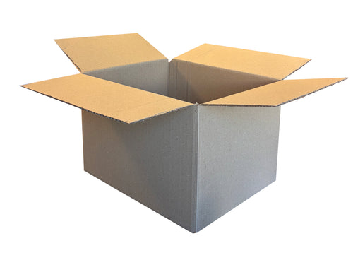 New Plain Strong Single Wall Box - 286mm x 230mm x 180mm