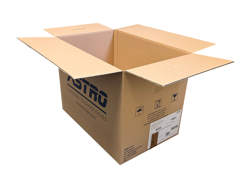 Used Printed Strong Single Wall Box - 570mm x 380mm x 420mm