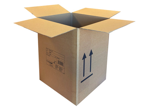 New Printed Strong Single Wall Box - 310mm x 290mm x 395mm