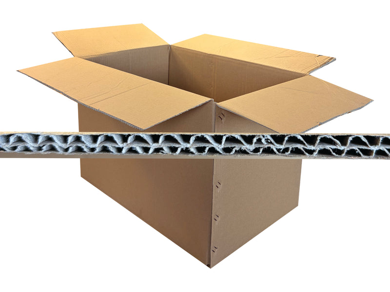New Plain Strong Double Wall Box - 605mm x 385mm x 385mm