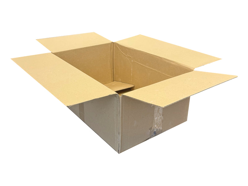 Used Plain Single Wall Box - 590mm x 390mm x 240mm