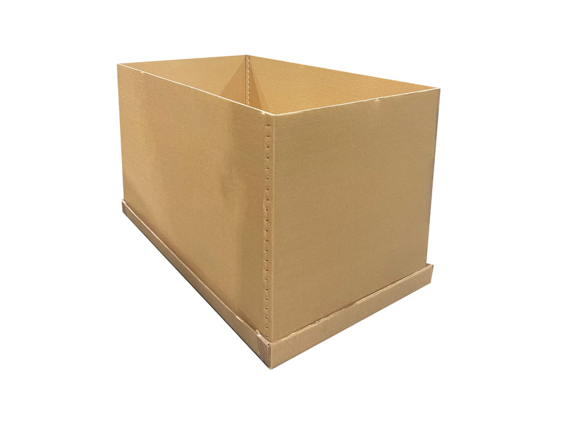 stapled triwall pallet boxes for shipping