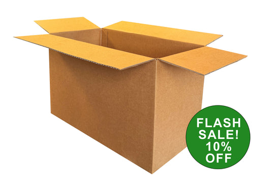 New Printed Strong Single Wall Box - 460mm x 230mm x 280mm