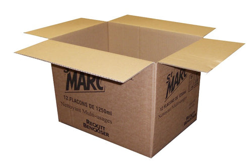New Printed Strong Single Wall Box - 375mm x 280mm x 300mm