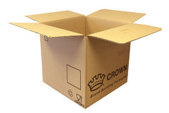 cubed cardboard box