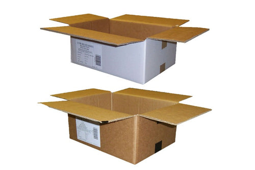 Used Printed Strong Double Wall Box - 380mm x 280mm x 157mm