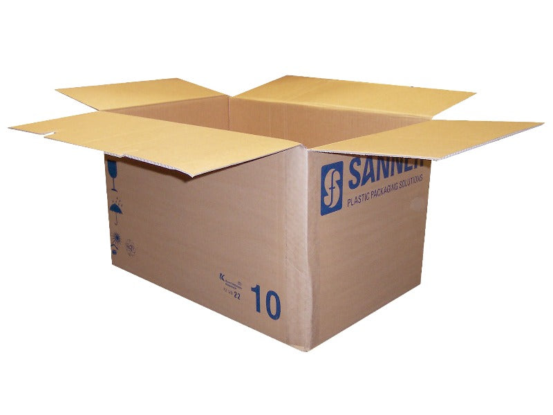 easy assemble cardboard box with self folding base