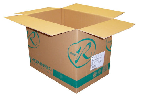 Used Printed Strong Single Wall Box - 570mm x 390mm x 480mm