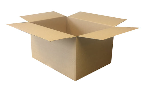 New Plain Strong Single Wall Box - 457mm x 340mm x 270mm