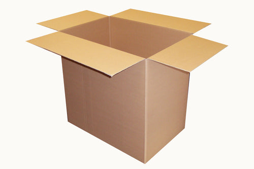 New Plain Single Wall Box - 598mm x 385mm x 500mm