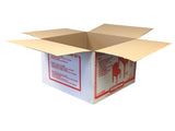 New Printed Strong Single Wall Box - 524mm x 521mm x 340mm