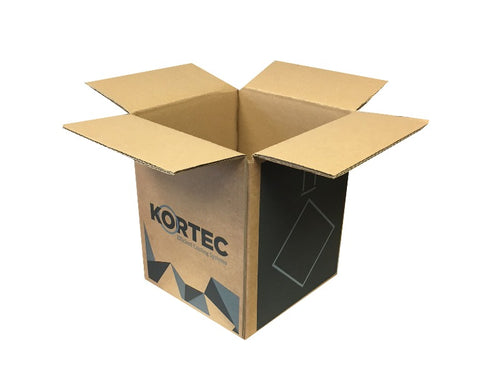 New Printed Strong Double Wall Box - 203mm x 203mm x 245mm