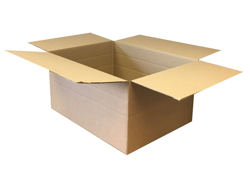 New Plain Strong Single Wall Box - 610mm x 457mm x 305mm