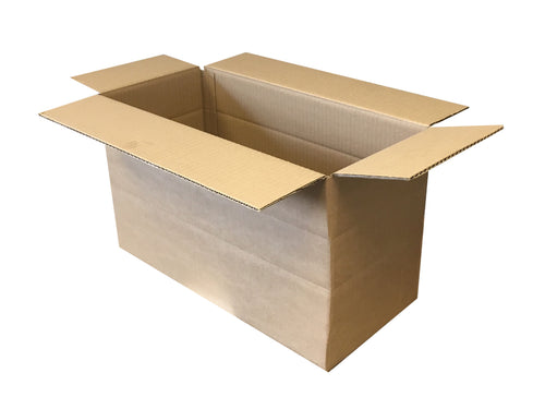 New Plain Strong Single Wall Box - 457mm x 203mm x 254mm