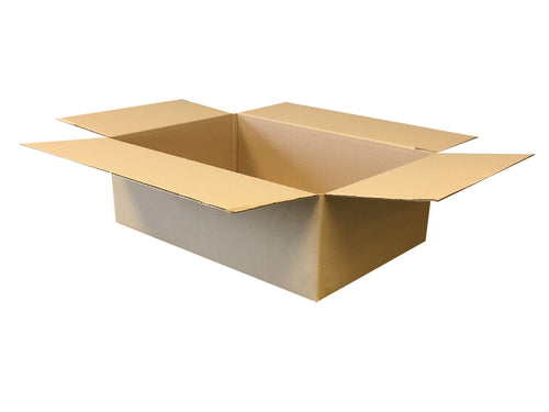 New Plain Strong Single Wall Box - 435mm x 295mm x 140mm