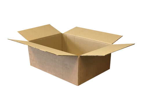 New Plain Strong Single Wall Box - 350mm x 250mm x 125mm