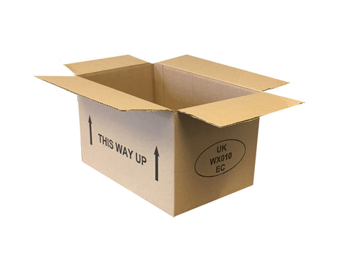 New Printed Single Wall Box - 318mm x 195mm x 195mm