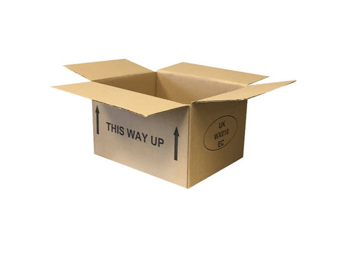 New Printed Single Wall Box - 240mm x 185mm x 145mm