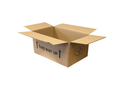 New Printed Strong Single Wall Box - 300mm x 190mm x 140mm