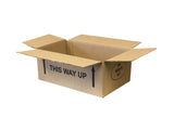 this way up printed on a box