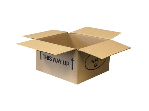 New Printed Single Wall Box - 183mm x 165mm x 100mm