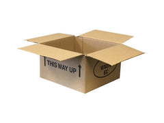 box with this way up printed on it