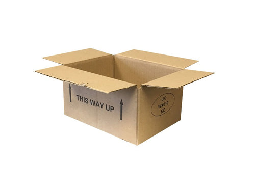 New Printed Single Wall Box - 182mm x 135mm x 100mm