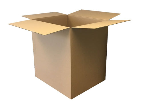 New Plain Strong Single Wall Box - 595mm x 495mm x 645mm