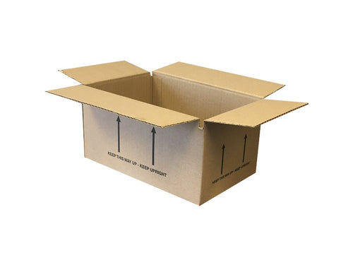New Printed Single Wall Box - 255mm x 155mm x 130mm