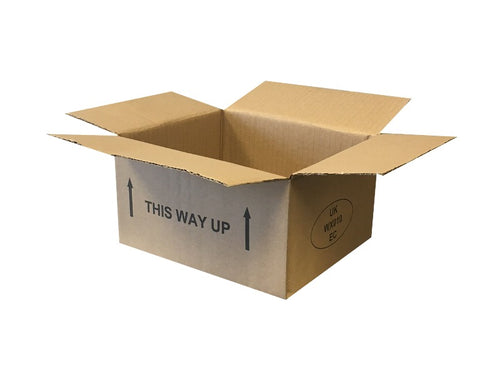 New Printed Single Wall Box - 200mm x 165mm x 110mm