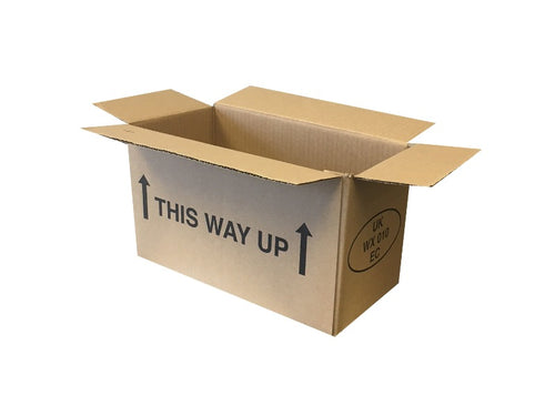 New Printed Single Wall Box - 280mm x 140mm x 157mm