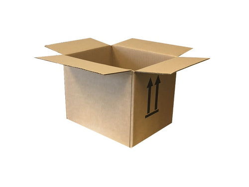 New Printed Strong Single Wall Box - 238mm x 180mm x 188mm
