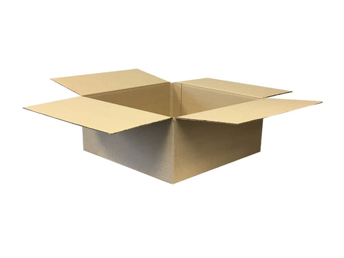New Plain Single Wall Box - 254mm x 254mm x 105mm